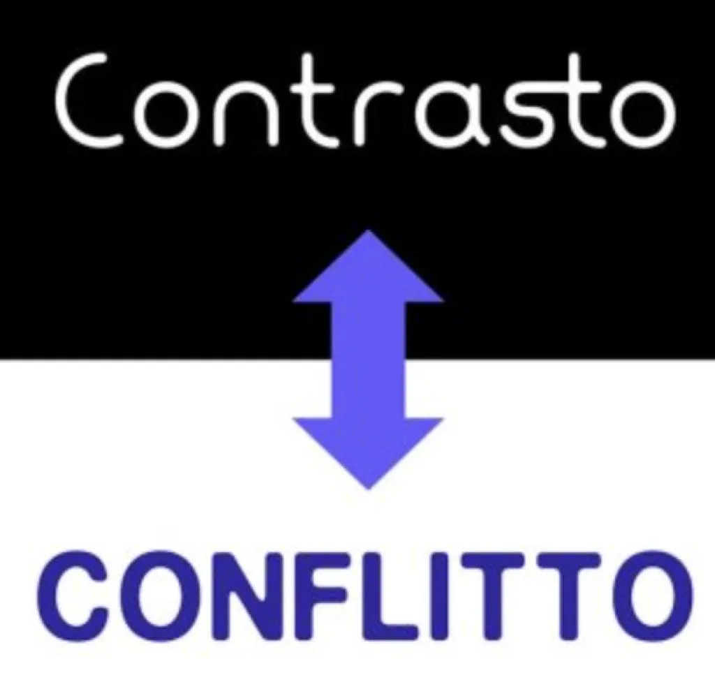 Riflessioni psicologiche e del lavoro - Conflitto e Contrasti quali differenze